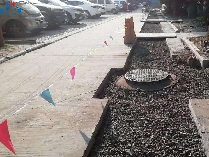 雨污分流工程施工前路面切割