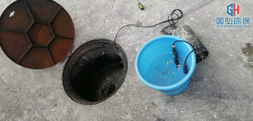 排水末端在線監(jiān)控設備探頭清洗