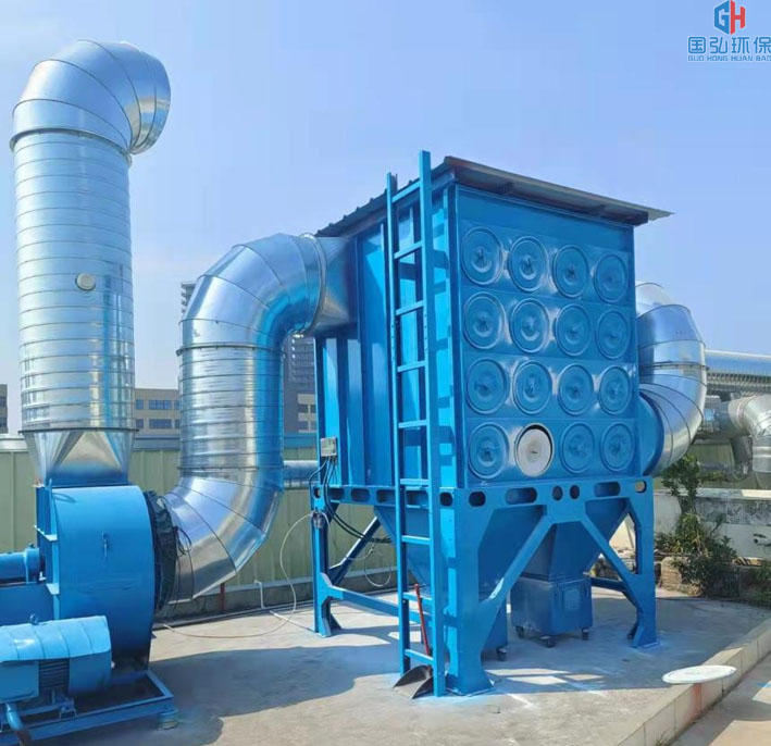 噴粉粉塵處理濾筒除塵器